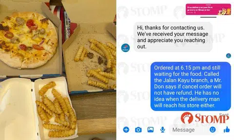 Man woken up at 3am by Foodpanda call about undelivered Domino's Pizza order made at 6.15pm