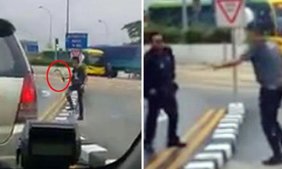  Father-in-law of armed robber at Woodlands Checkpoint: 'He led my daughter astray!'