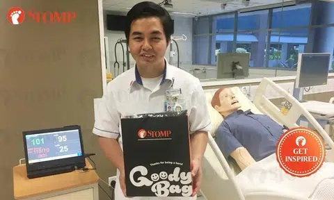 NYP student who helped injured elderly man shows that nursing isn't just for women