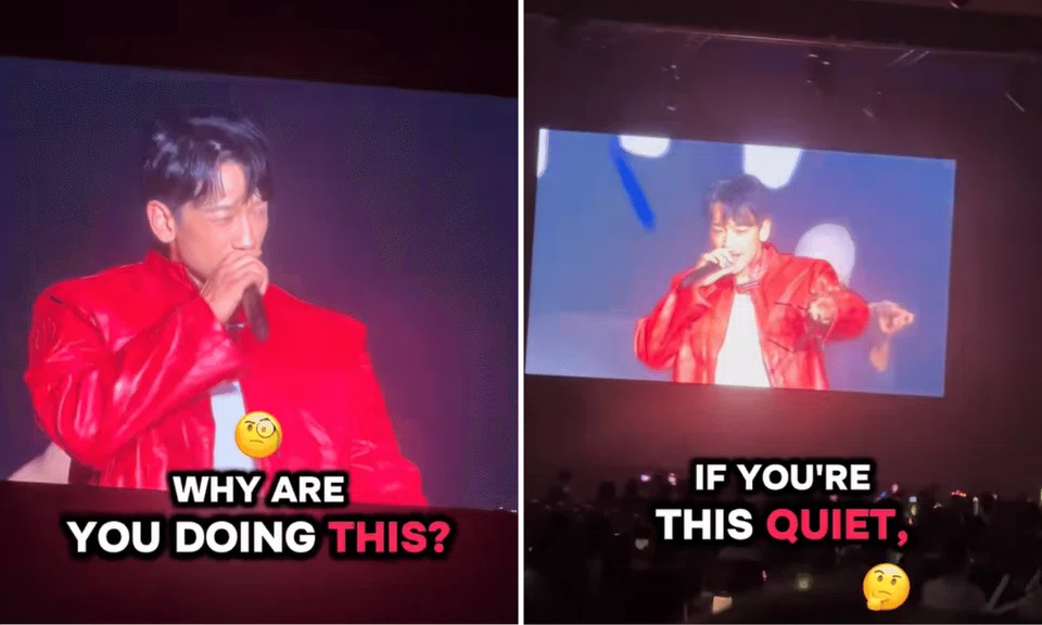 kpop singer disses audience for being quiet