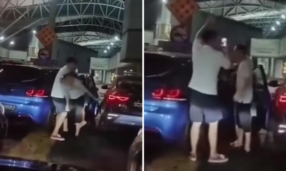 Road rage at JB customs checkpoint