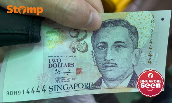 Stomper Lau Lup gets special Valentine message — from this $2 note