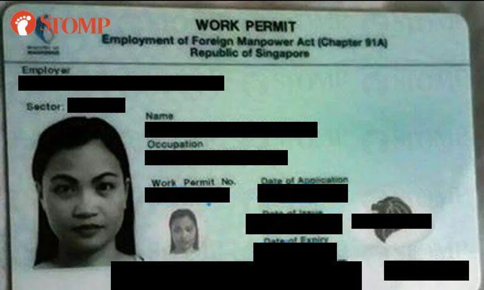 Please help me find my work permit