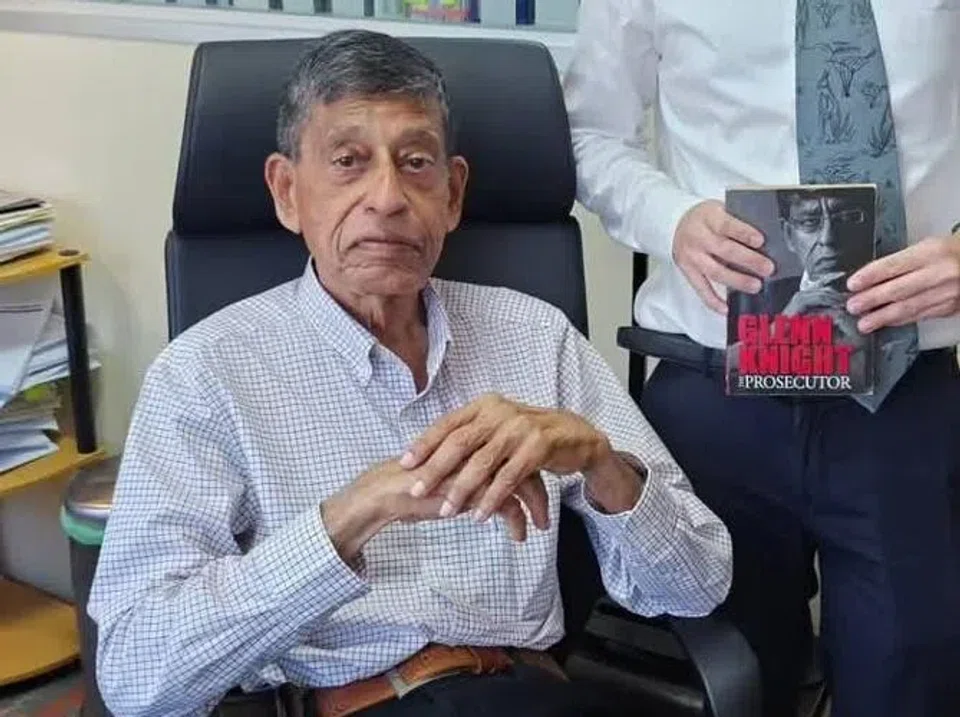 Mr Glenn Knight was a star deputy public prosecutor and the founder of the Commercial Affairs Department.