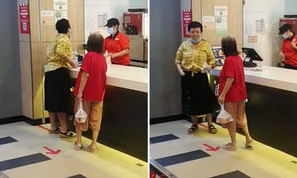 Woman shouts and spits at KFC staff manager at Nex, police investigating public nuisance