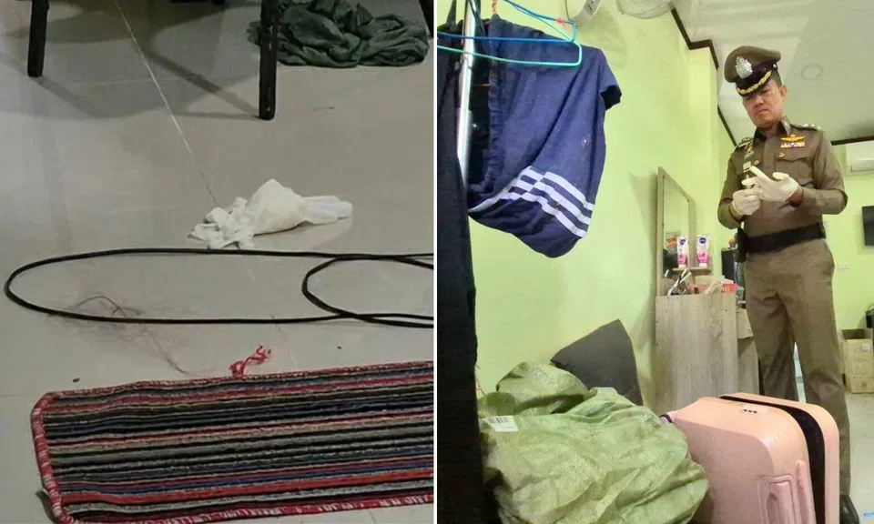 woman found naked, dead, Thailand murder, electric wire death