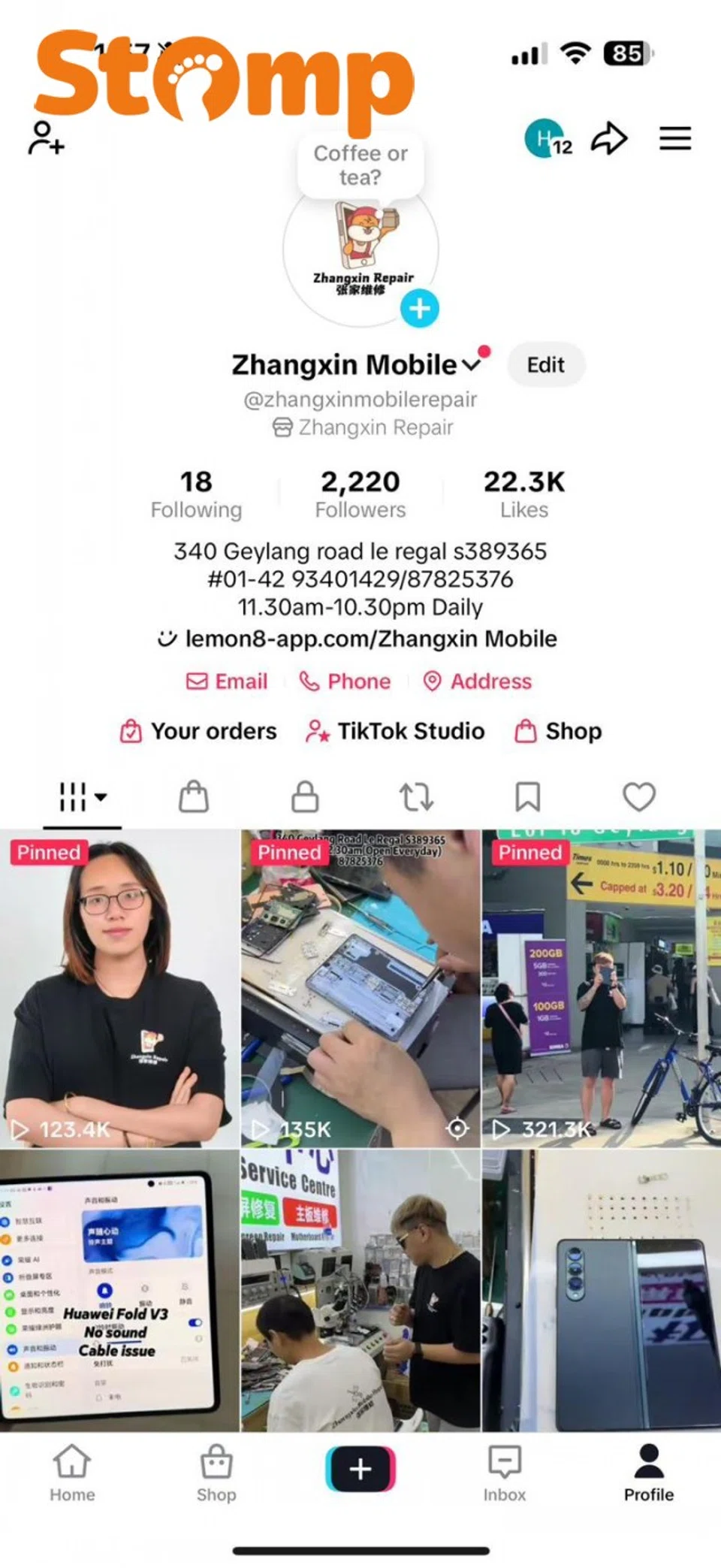 21-year-old mother shares journey from troubled student to mobile repair business owner