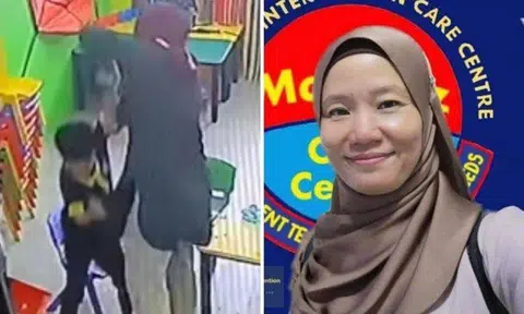 Ms Sharifah Mazlan will be charged with neglecting a child and overstaying. PHOTOS: FACEBOOK