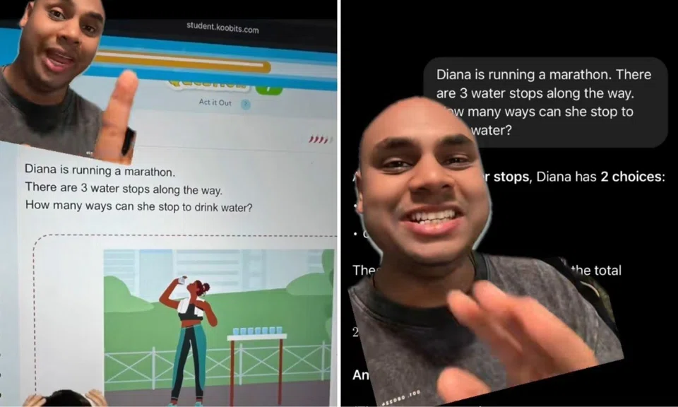 The TikToker expressed confusion at the question.