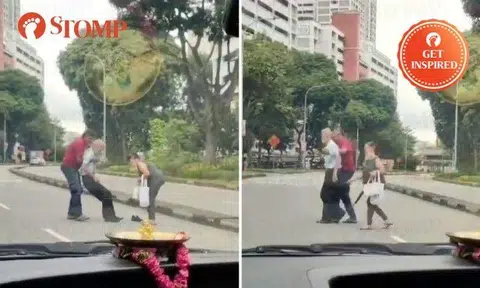 Stomper Shana shared a video of the incident at Bukit Batok West Avenue 8.