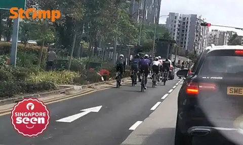 Stomper wants cyclists fined for occupying 'one full lane' of road — but are they breaking the law?