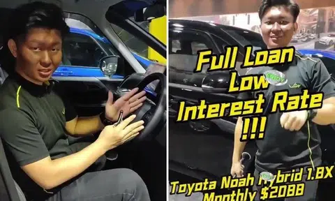The video, which was posted on Facebook, featured a Chinese man with a painted blackface promoting the features of a Toyota Noah Hybrid to an off-screen female customer.