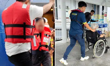 Indonesian crew member dies after fire on cruise ship en route to Singapore, 4 passengers taken to hospital
