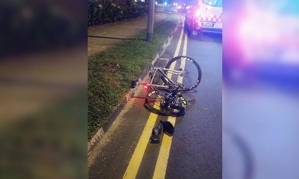 Injured cyclist appealing for information after hit-and-run along Admiralty Road West