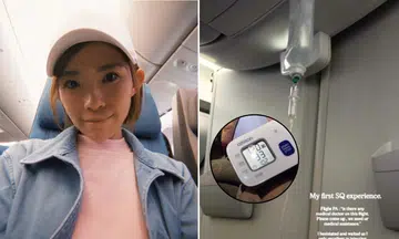 woman SIA steward flight