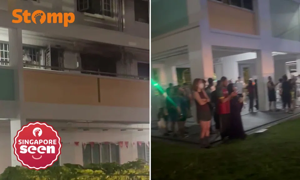 CCK fire, HDB fire, Choa Chu Kang fire