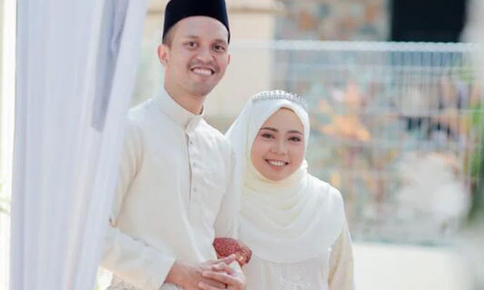 Mr Haritsa rode a motorcycle to commute from their home in Malaysia to his workplace in Singapore every day.