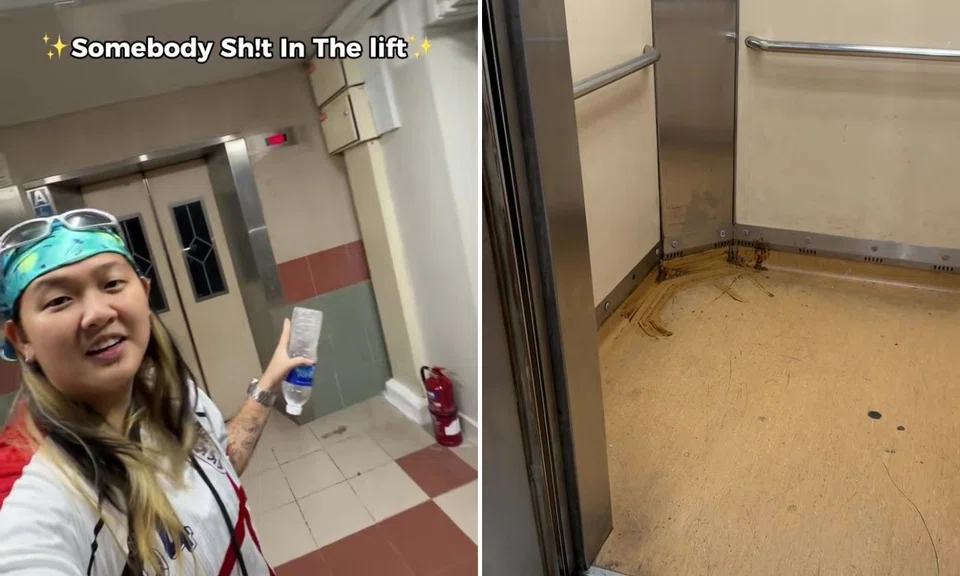 queenstown resident finds faeces smeared in hdb lift