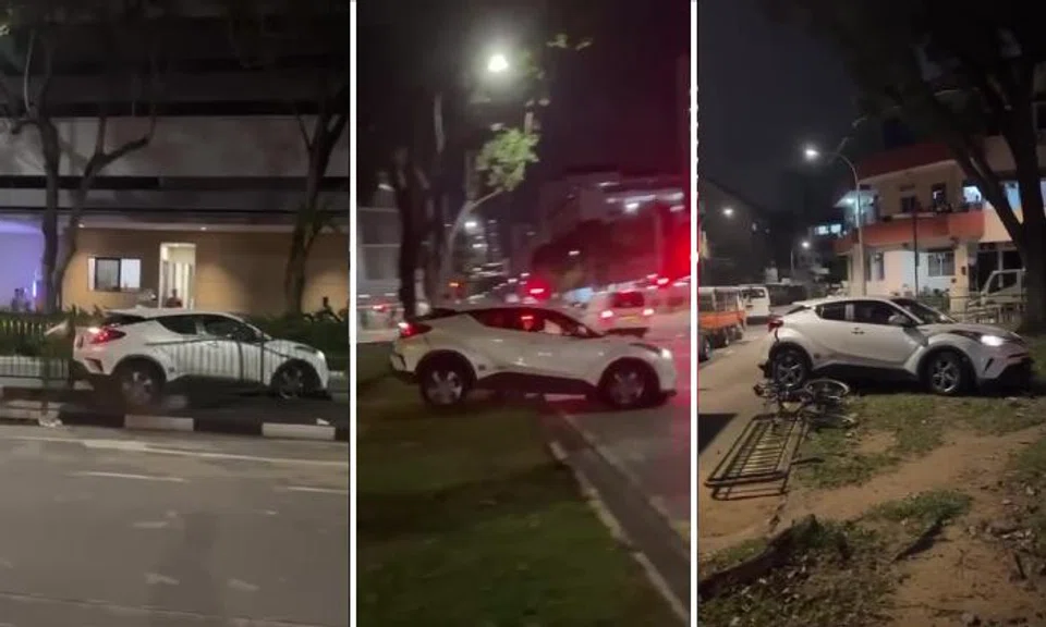 Man arrested after driving backwards and leaving trail of damage in Little India
