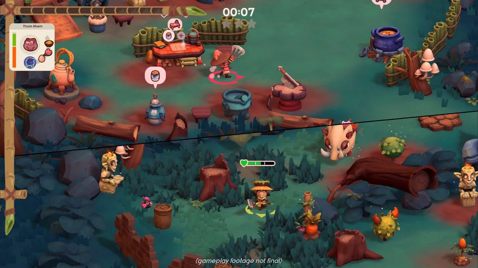 In Sedap!, players must serve up delicacies and fight monsters across 42 levels of a South-east Asia-inspired fantasy world.