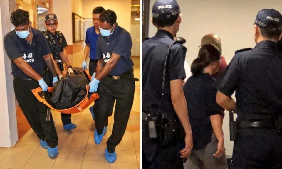 Myanmar national Zin Mar Nwe stabbed her employer’s mother-in-law 26 times in 2018, after the 70-year-old woman threatened to send her back. Photos: Shin Min Daily News