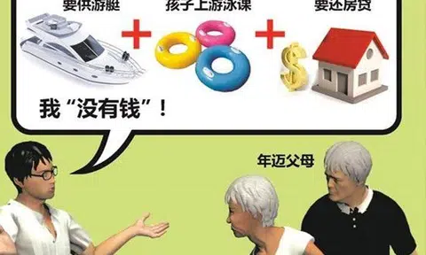 Lecturer pays for yacht, kid's swimming lessons and house, says no money for parents
