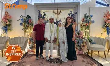 Singapore couple travels to Indonesia for helper’s wedding