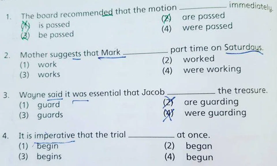 Netizens are scratching their heads over these PSLE-level English questions