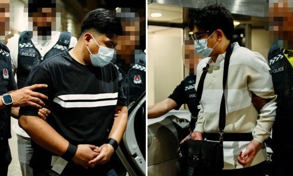 With assistance from the Royal Malaysia Police, two of the men were arrested in Malaysia on April 27 and 28 under two warrants of arrest issued by the Singapore courts.