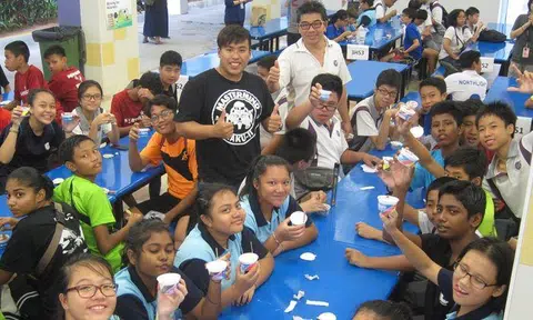 Ex-Northlight student does sweet gesture to pay it forward after getting free ice cream 9 years ago