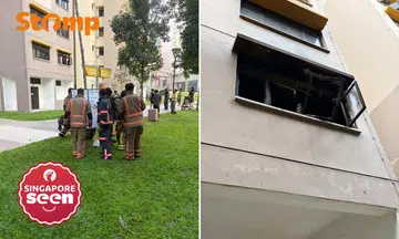 Cries of 'tolong' heard during fire in Bukit Batok flat: 60 evacuated, 2 taken to hospital