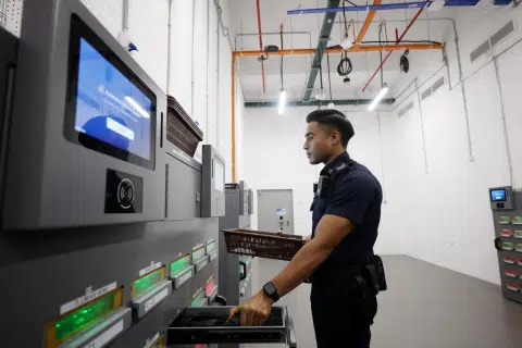 From two hours to minutes: How SPF uses vending machine-like systems to dispense weapons faster