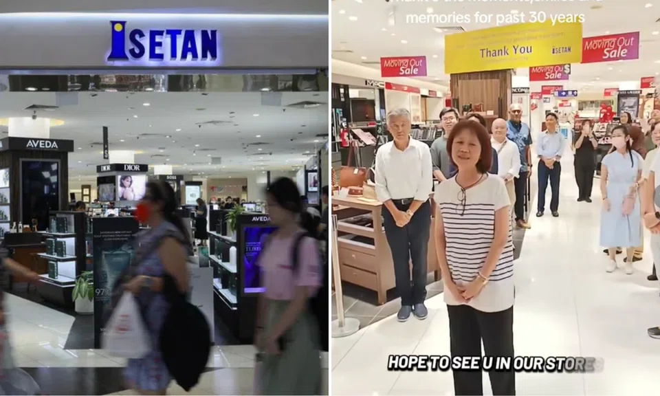 The Isetan department store at Tampines Mall closed its doors on Nov 9, marking the end of 30 years of operations.