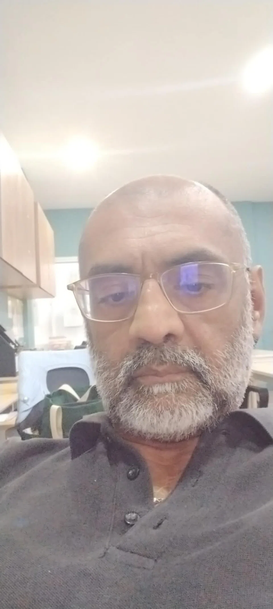Mr Kumar H Subramaniam, 58, in a recent selfie. PHOTO: MOTHERSHIP