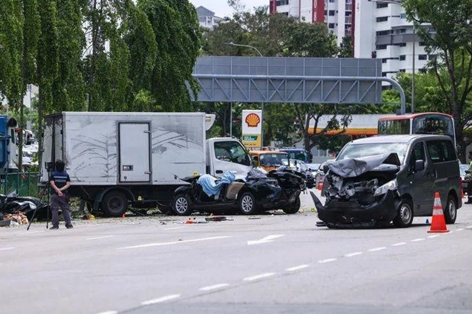 Upper Thomson Road accident