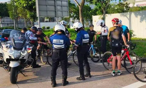 TP and LTA catch cyclists flouting cycling group size rule in islandwide operation