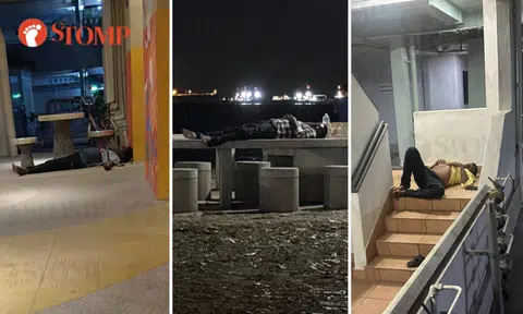 From BBQ pit at East Coast Park to Novena staircase: Why so many men sleeping in public?