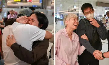 'Once in a lifetime': RSAF plane returns with largest group of S'poreans from Middle East so far
