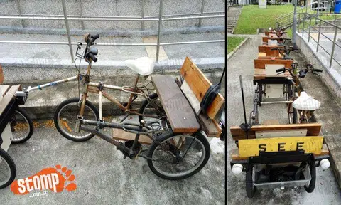 What is this? Is it a bicycle-train?