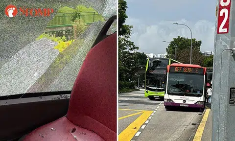 Bus window shatters after getting hit by outside object: 'The explosion was loud and sudden'