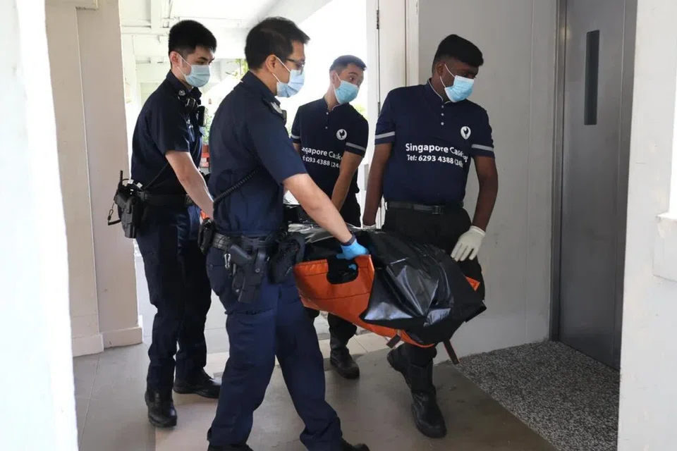 The body was discovered after a neighbour alerted the police of a foul odour. 