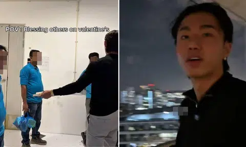 'Singapore's youngest millionaire' gives $50 each to four late-night workers — but netizens ask if he should have given more