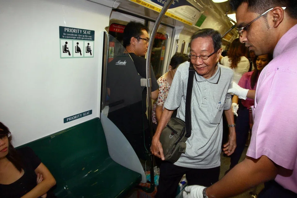 Offering a seat on public transport seems straightforward — until you're not sure if someone really needs it.