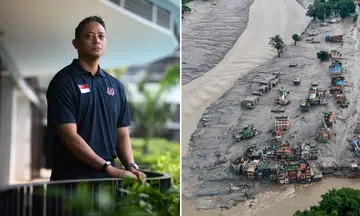 drone pilot spf officer singapore nepal rescue