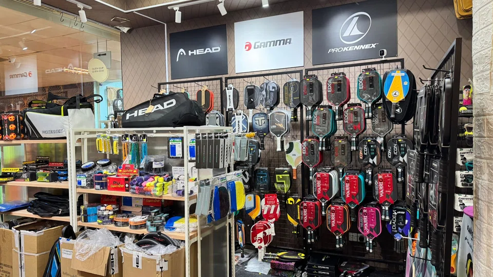 Sportsshop SG has more than tripled its product offerings for pickleball since 2023.