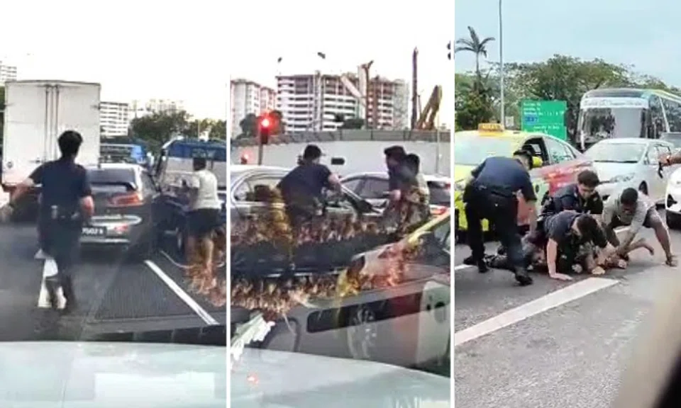 Two videos of the incident on May 28 have gone viral online.