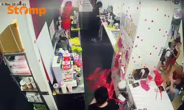 LiHo customer throws drink and straws at staff, allegedly after 'less ice' request was rejected