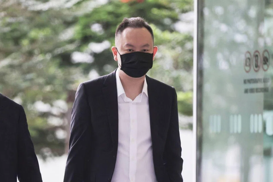 Wilson Ang allegedly aided inmate Mohamad Yusof Kasimas in giving bribes to a prison officer. ST PHOTO: KELVIN CHNG