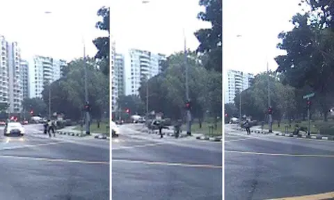 LTA investigating offences committed by PMD rider who was kicked by Certis CISCO officer