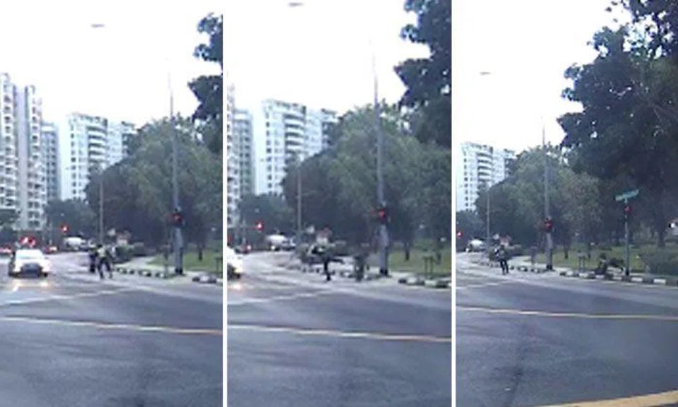 LTA investigating offences committed by PMD rider who was kicked by Certis CISCO officer